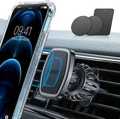 Lisen Car Phone Holder Mount Easily Installation 6 Magnets Universal Compatible • $14.99