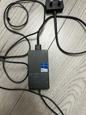 Genuine Microsoft Surface Pro 1 2 Power Adapter Charger 12V 1536 Laptop Tablet • £19.99