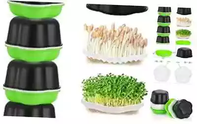 4 Pack Seed Sprouter Tray With Lid BPA-Free Nursery Tray Plastic Seed  • $37.45
