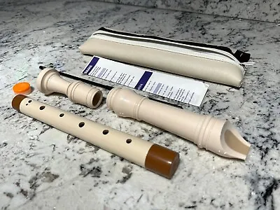 YAMAHA Alto Recorder Baroque Made In Japan With Case & Accessories Cream Colored • $19