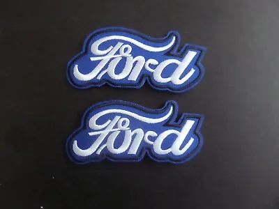 Lot Of 2- Ford Automotive   Embrodiered Iron On Patch Free Tracking • $5.99