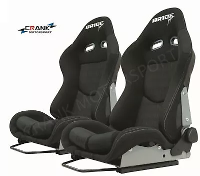 2x Bride Seat Stradia Black CARBON Bride Japan ADR Appv Car Racing Sport Seat • $1695