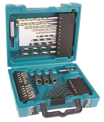 Makita D-36980 Set Kit 34 Accessories Tips Bits Case • £45.59