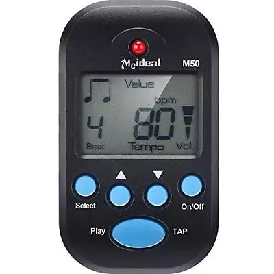 Mini Digital Metronome Multifunctional Portable Volume Adjustable Clip On... • $19.21