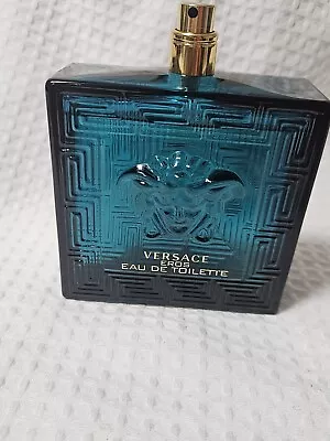 Versace Eros Eau De Toilette Spray 6.7 Oz EDT Cologne For Men New Tester • $90