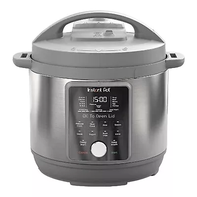 Instant Pot Duo Plus 8-Quart Whisper Quiet 9-in-1 Electric Pressure Cooker NIB • $149.99