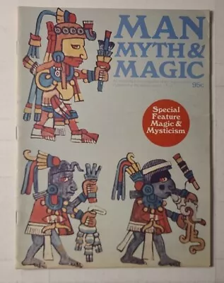 Vtg 1974 MAN MYTH & MAGIC Magazine Pt 7 - Occult Supernatural Magic Mysticism • $24.99