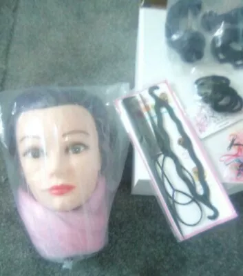 £20 • Buy Hairdressing Practicing Hair Styling  Mannequin Doll Head Cosmetology 26 - 28 