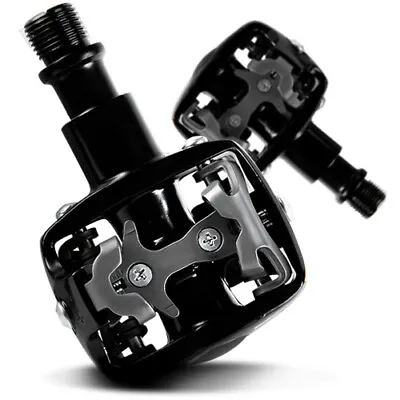 Wellgo Mtb Mountain Bike Pedals And Cleats Spd Compatible Wpd-823 • $34.95