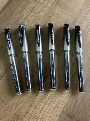 Uni-Ball Signo Gel Impact 1.0mm Black Rollerball PenREF:UM-153S( 744771)6 PENS • £15