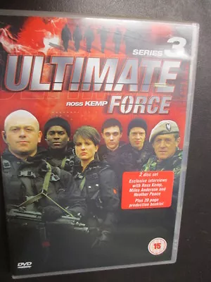***Ultimate Force - Series 3  DVD (Ross Kemp)*** FREE P&P • £3.99