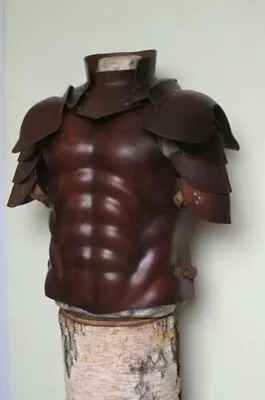 Medieval Leather Armour | Leather Muscle Body Armor Cuirass Knight | Medieval -p • $190