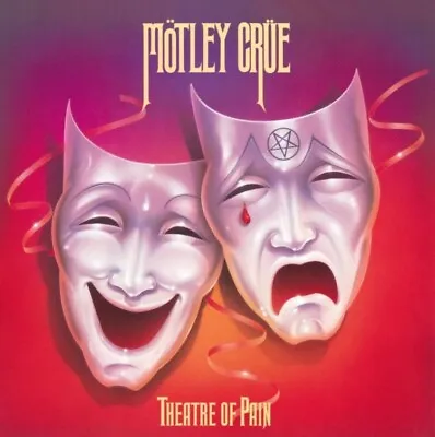 MOTLEY CRUE Theatre Of Pain BANNER HUGE 4X4 Ft Fabric Poster Tapestry Flag Art • $24.99