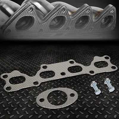 For 90-93 Mazda Miata 1.6l Aluminum Exhaust Manifold Header Gasket Set W/bolts • $18.99