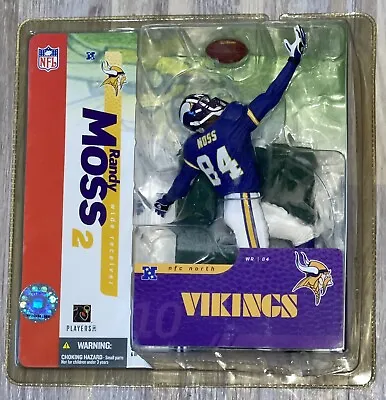 McFarlane Toys NFL Series 10 Vikings Randy Moss Variant Action Figure NEW 2004 • $29