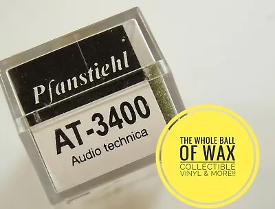 NEW AT-3400 Pfanstiehl Phonograph Turntable Replacement Cartridge Needle Stylus • $37.54