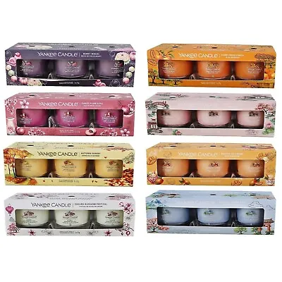 Yankee Candle Signature Filled Votive Candle Set - 3x37g *CHOOSE THE FRAGRANCE* • £9.89