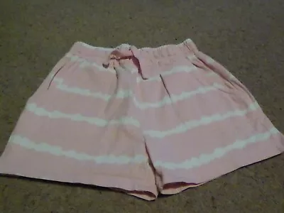 Girl's John Lewis Shorts - Pale Pink Age 8 Very Good Condition • £2