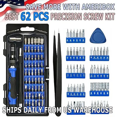 62X Computer Repair Kit Set Tool Laptop PC Precision Screwdriver Torx Smartphone • $11.95