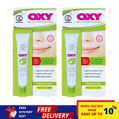 £26.34 • Buy 2 Box OXY Anti-Pimple Mark & Dark Spots Post Acne Care Gel 18g FREE SHIPPING