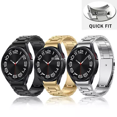 Quick Fit Metal Watch Band Strap For Samsung Galaxy Watch 4 5 6 40/44/45/43/47mm • $5.99