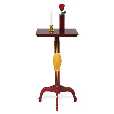 Light Floating Table (Wooden Vase & Plastic Candlestick) Stage Magic Tricks Fun • $150