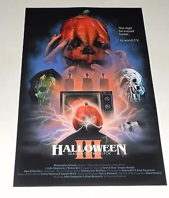 Halloween III Alternate Carpenter/Tommy Lee Wallace Poster Promo 19 X13  Part 3 • $25