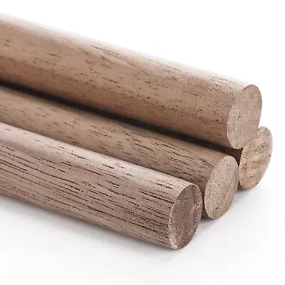 4 Pcs 36 Inch Walnut Dowel Rods Wooden Dowel Rods Sticks Wood Dowels For Craf... • $36.86