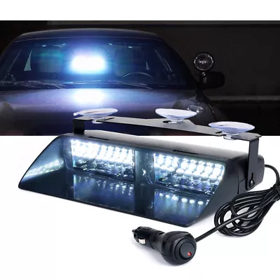 Xprite Windshield Strobe Light 16 LED Emergency Warning Hazard Flash Car Trucks • $21.25