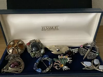 VINTAGE SCOTTISH CELTIC COLLECTION BROOCHESPENDANT  Etc… 8 PIECES • £14.99