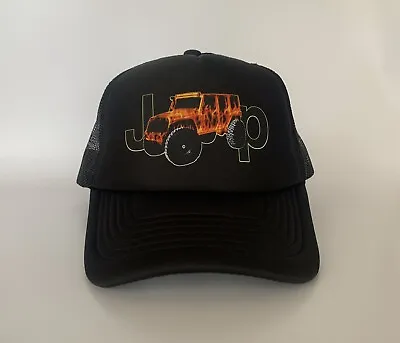 Black Jeep Trucker Cap/Hat - 100% Bad Ass • $19
