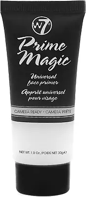 W7 Prime Magic Face Primer - Clear Makeup Base Priming Formula For Flawless Skin • £7.41