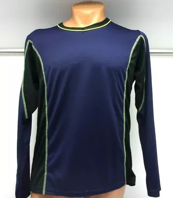 Jocko Men's Long Sleeved Patrick V-Neck Navy/Black Size Small-XLarge J-3001 142A • $4.12