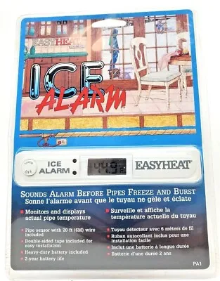 Ice Alarm Easy-Heat Ice Alarm PA1 New Sounds Alarm Before Pipes Freeze And Burst • $6.99