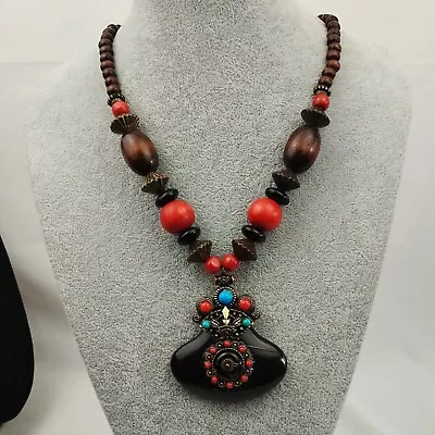 Moroccan Ethnic Necklace Free Shipping • $59