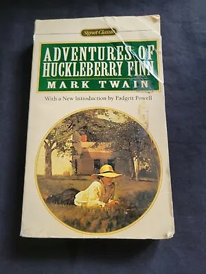 The Adventures Of Huckleberry Finn By Mark Twain Vintage 1997 Paperback Signet • $3.49