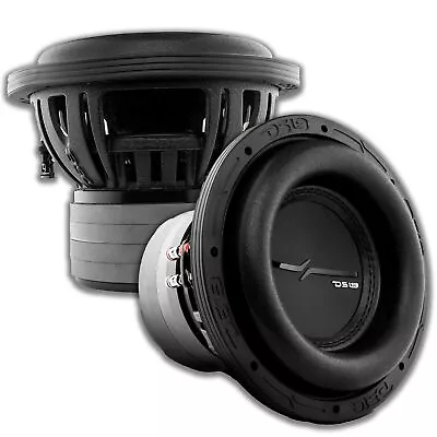 PAIR DS18 Car Audio 8“ High Excursion Subwoofers 2400 Watt Dual 2 Ohm ZXI8.2D • $280.25