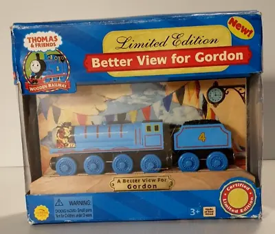 £137.74 • Buy Thomas & Friends Limited Edition Better View For Gordon Wooden Railway Train COA