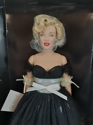 Franklin Mint Marilyn Vinyl Doll AWARDS NIGHT LE 0949/1000 Hard To Find • $500