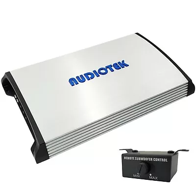 Audiotek 5000 Watts  2 Channel Amp  Car Audio Subwoofer Bass Amplifiers 2OHM • $114.99