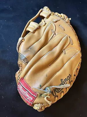 Rawlings Mark McGwire Model RFM9 Leather Left Handed Throw Baseball Glove 12.5  • $29.99