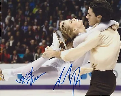 Kaitlyn Weaver & Andrew Poje Signed Figure Skating 8x10 Photo 2 • $49.99