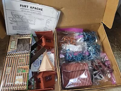 Vintage Marx Sears Heritage Fort Apache Playset In Box Complete ? • $199.99