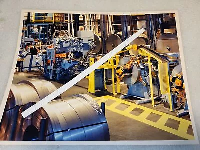 Vintage Acme Interlake Steel Mill Plant Factory View Photo 8X10 #12 • $7.99