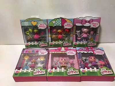 Lot Of 6 Mini Lalaloopsy 10 Year Anniversarty Pix Storm Cloud E April Jewel Sky • $64.95