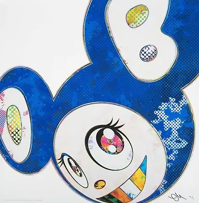 Takashi Murakami And Then (A Deep Ocean Of Ultramarine) Signed Print ED 300 • $1680