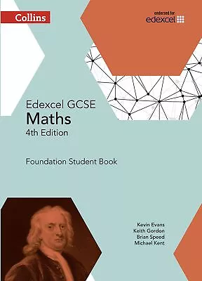 GCSE Maths Edexcel Foundation Student Book (Collins GCSE Maths) By Evans Kevin • £4.32