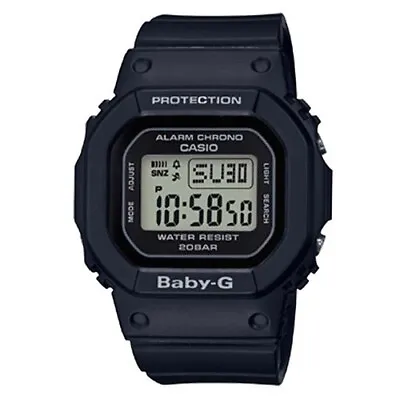 Casio Baby-G Matte Black Digital Sport Watch BGD560-1 BGD-560-1 • $174