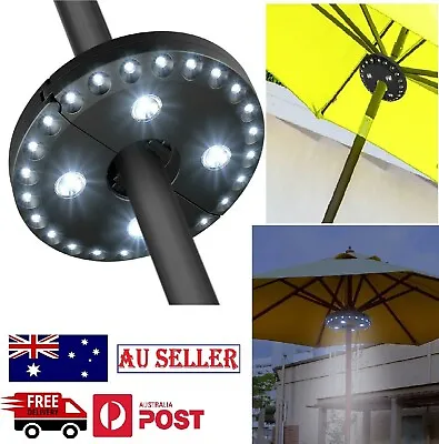 $24.99 • Buy 28LED Patio Umbrella Night Light Tent Wireless LED Pole Lights Cordless Outdoor 