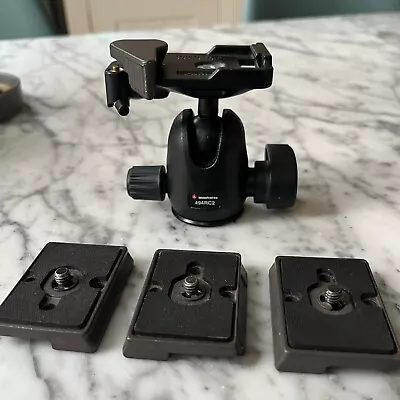 Manfrotto MAN-494RC2 Mini Ball Tripod Head With 3x RC2 Quick Release Plates • £40